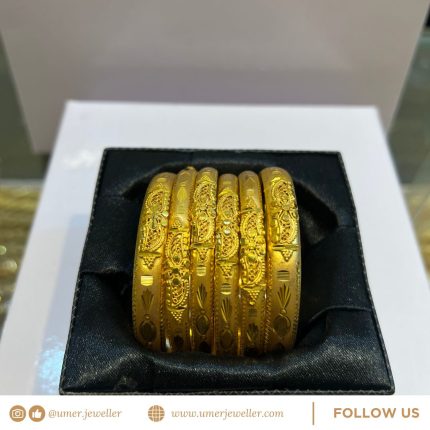 Gold Plated Churiyan Same Gold Look 21k